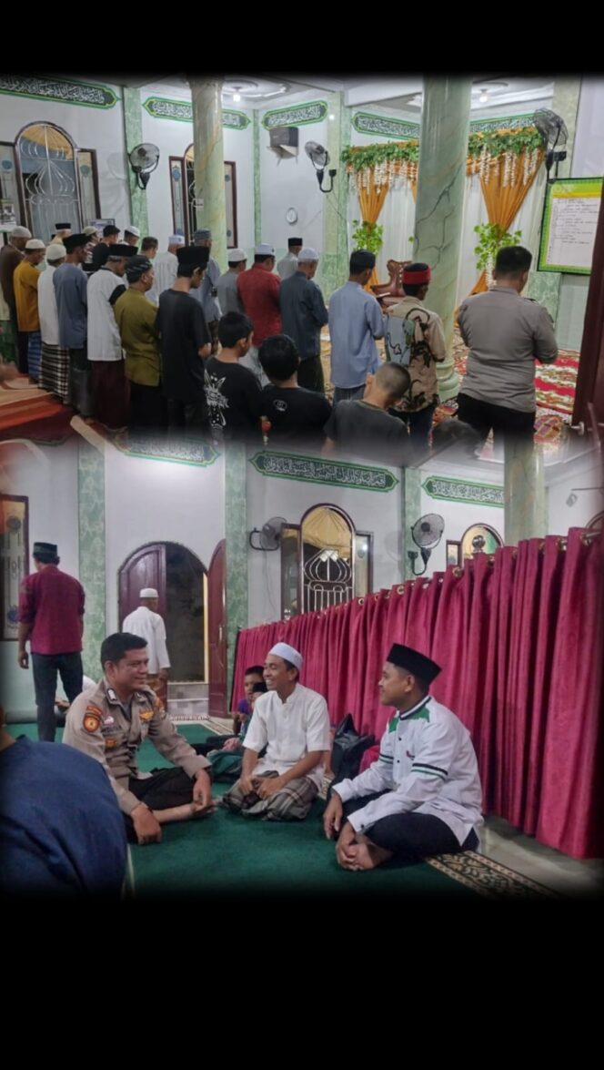 
					Sosialisasikan Pemilu Damai, Personil Polsek KSKP ajak Jamaah Surau Al-Hidayah Sukseskan Pemilu 2024