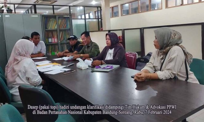 
					Terkait Sengketa Tanah di Rancabali, BPN Bandung Undang Klarifikasi Pihak Pelapor