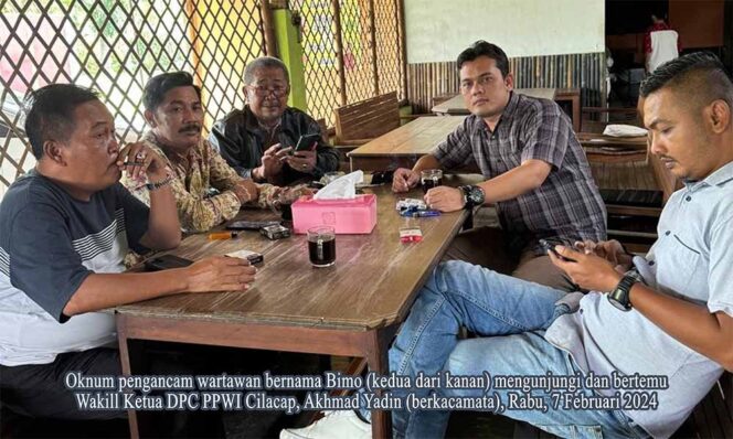 
					Terkait Kasus Bimo Intimidasi Wartawan, Kabid Irba Dinas PSDA Cilacap Bantah Terlibat
