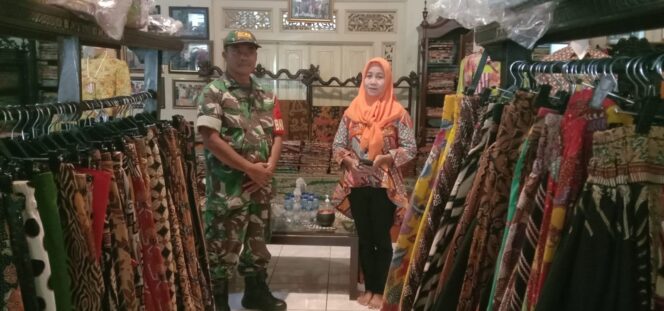 
					Pendampingan & Semangati Pelaku UMKM oleh Babinsa Kratonan