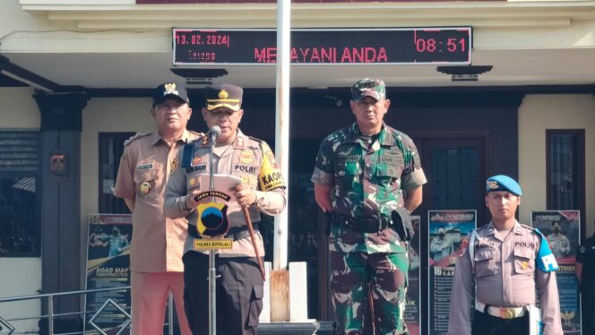 
					Forkopimda Boyolali Turut Hadiri Apel Pergeseran Pasukan Pam Pemilu