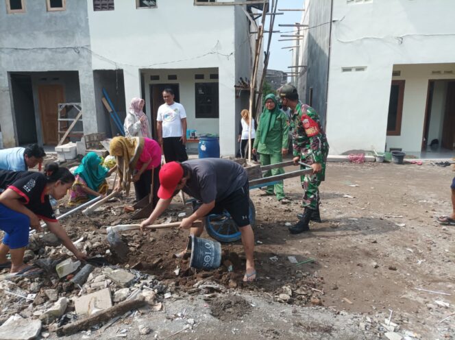 
					Serda Ichsan Jadi Pelopor Kerja Bakti Bersama Warganya
