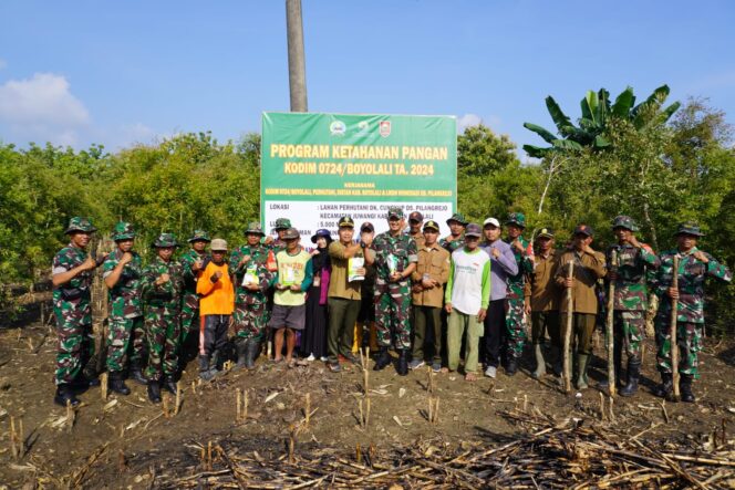 
					Kodim Boyolali Gandeng Berbagai Pihak Untuk Wujudkan Hanpangan di Boyolali