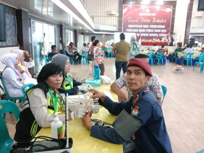 
					Dokkes Polres Tapteng Berikan Layanan Kesehatan Kepada Personil Pengamanan Pemilu 2024