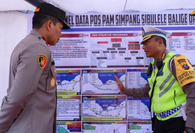 
					Event F1 Powerboat Danau Toba, Wakapolda Sumut Tinjau Pos Pengamanan