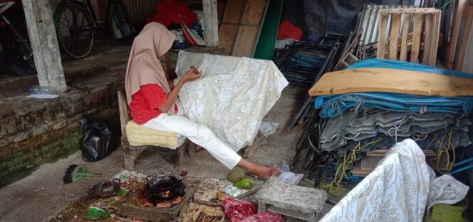 
					Harapan pengrajin batik tulis, di satgas TMMD Sragen