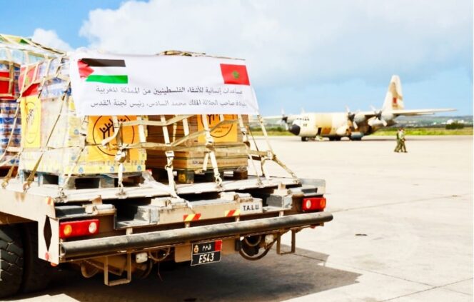 
					Atas Perintah Raja, Bantuan Kemanusiaan Maroko untuk Penduduk Gaza dan Al Quds Dikerahkan