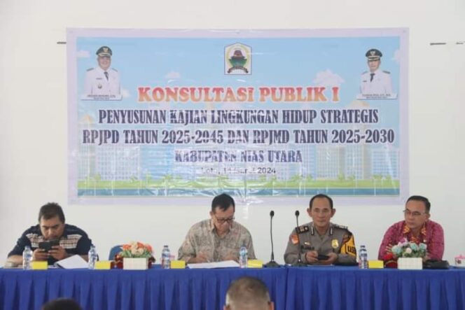
					Konsultasi Publik Tahap I Penyusunan Kajian Lingkungan Hidup Strategis RPJPD 2025-2045 Dan RPJMD 2025-2030 Kab. Nisut