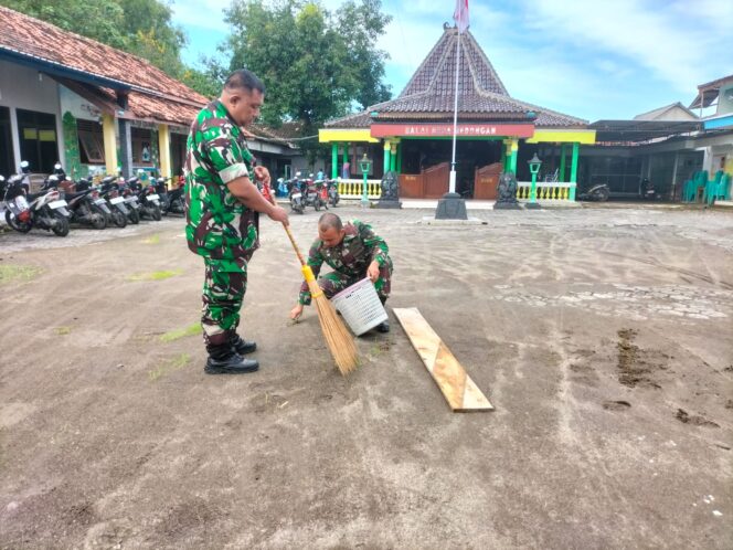 
					Kantor Desa Dipersiapkan Untuk Transit Upacara Penutupan TMMD Kodim Sragen