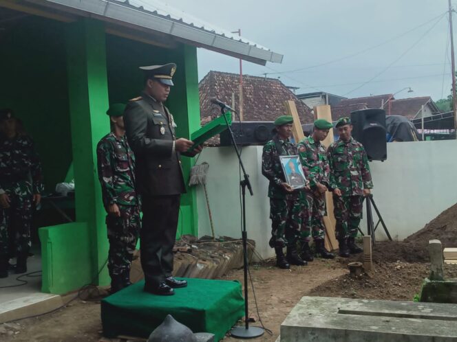 
					Danramil Kota Boyolali Pimpin Pemakaman Militer Pejuang Veteran
