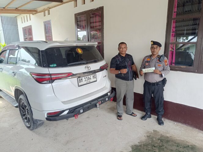 
					Polsek Gaung Anak Serka Layani Penitipan Ranmor Bagi Masyarakat yang Akan Mudik