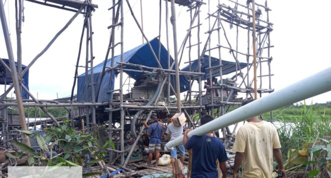 
					Dugaan Tambang Timah Tanpa Izin di Gantung Dusun Danau Nujau kebun jeruk, Belitung Timur