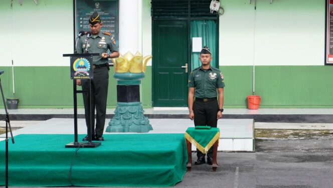
					Dandim Boyolali Pimpin Kopraport Penerimaan Personel Baru dan Acara Halal Bihalal