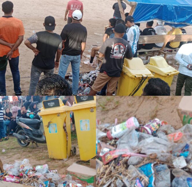 
					Tumpukan Sampah di Stadion Lapangan Bola Kota Bobong Panitia Bupati Cap Diam DLH Fakum Fakfak Sampah Jadi Perhatian Semua Pihak
