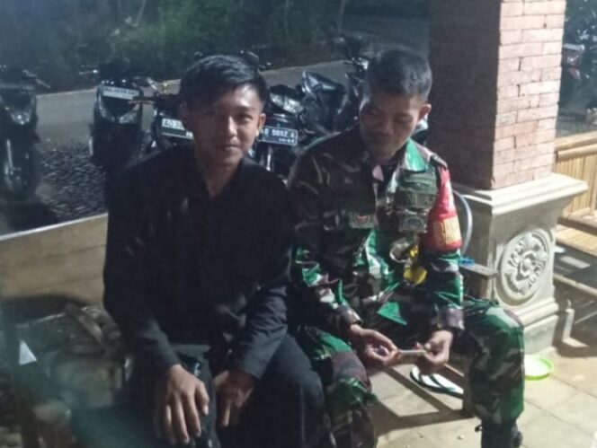 
					Babinsa Nogosari Bersinergi Dengan Kawula Muda