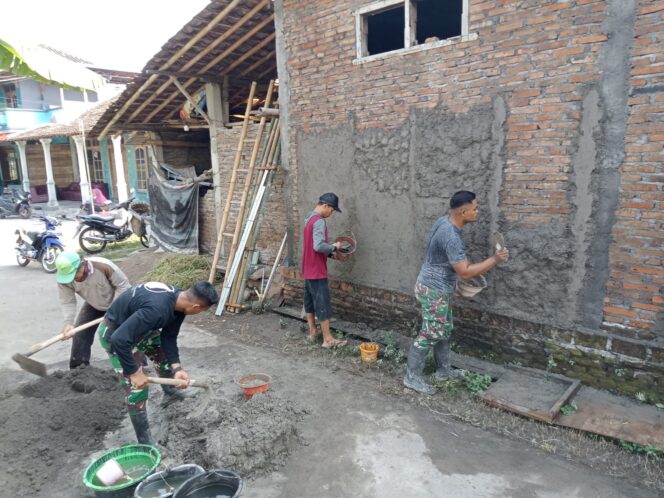 
					Progress pekerjaan cukup bagus, Rehab RTLH TMMD Reg Ke-120 diharapkan selesai tepat waktu