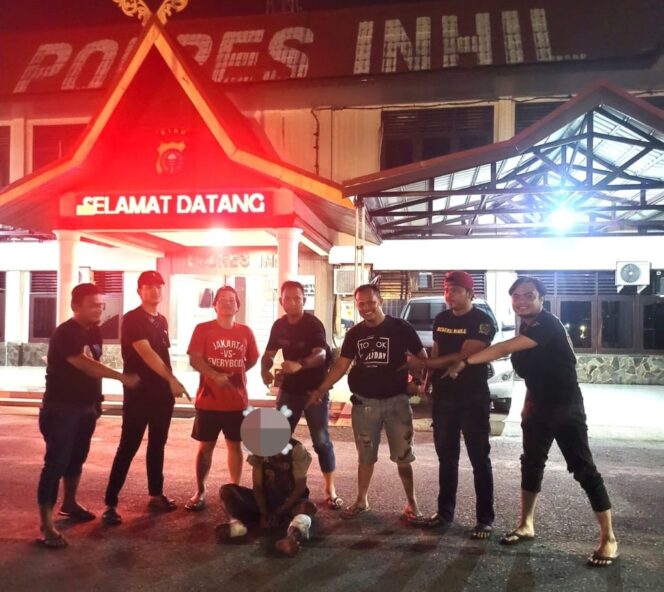 
					2 Hari Bersembunyi, Pelaku Penganiayaan Anak di Gaung Berhasil Dibekuk Polres Inhil
