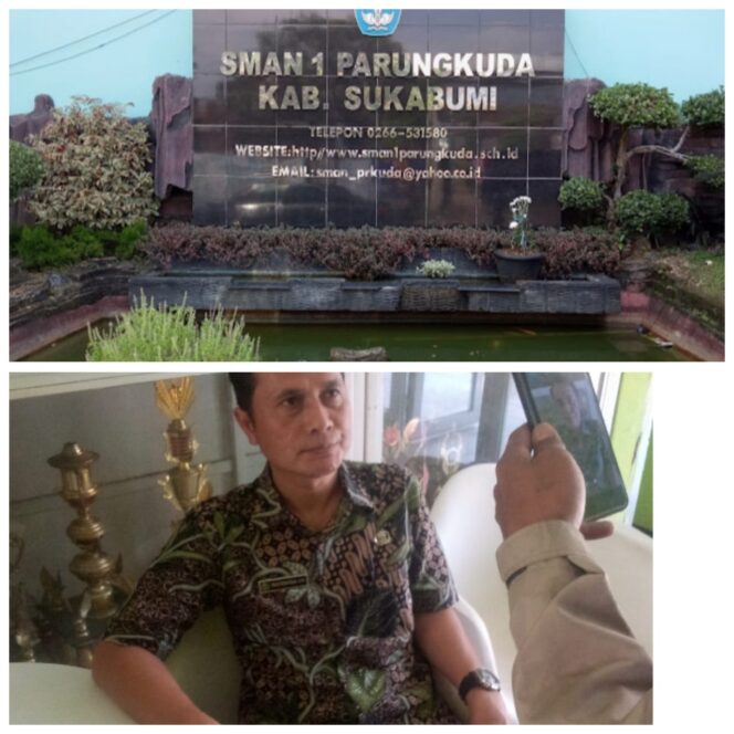 
					Diduga:SMAN 1 Parungkuda Langgar UU Kip Pembangunan Memakai Anggaran Siluman