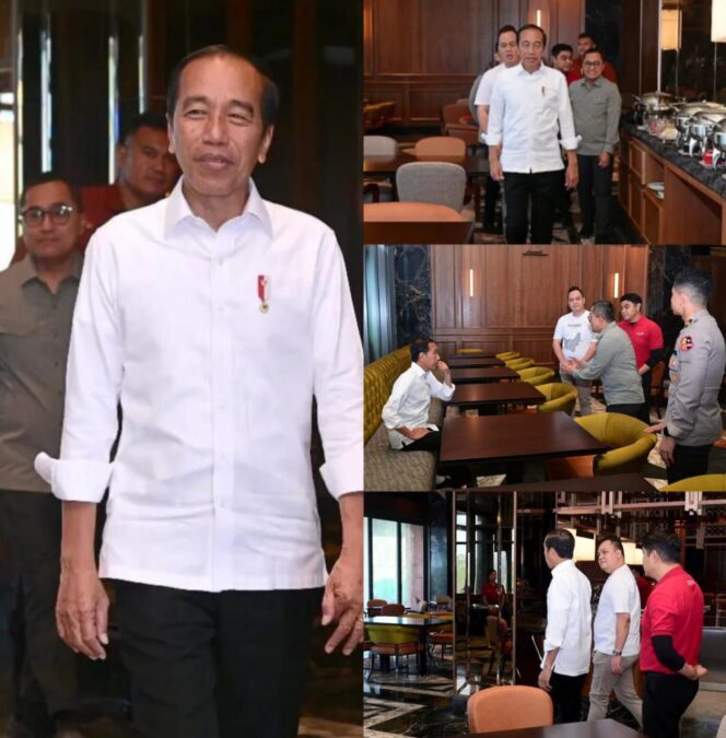 
					Presiden Republik Indonesia Ir. H. Jokowidodo Mengawali Kegiatan Hari Ketiga Di Ibu Kota Nusantara (IKN)