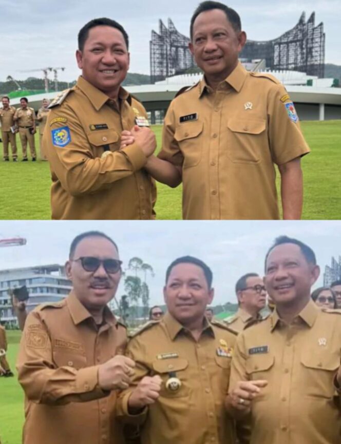 
					Bupati Taliabu Taliabu Aliong Mus Bersama Sejumlah 552 Kepala Daerah Kunjungi IKN