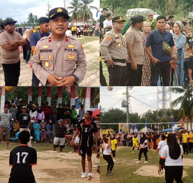 
					Sembut Laga Pada Vinal Tim Volly Putra Dan Volly Putri Menyambut HUT RI Ke-79 2024 Kecamatan Basala Konsel Ke 4 Tim Saling Beradu Kekuatan Sangat Meriah