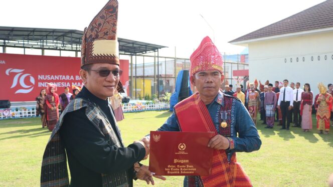 
					Peringati Hari Dirgahayu Republik Indonesia Ke-79, Lapas Kelas IIA Pematangsiantar Laksanakan Upacara