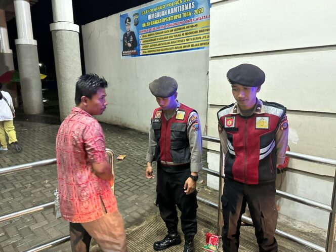 
					Polres Sibolga Patroli Kota Presisi Di Objek Vital, Dilaksanakan Satuan Samapta