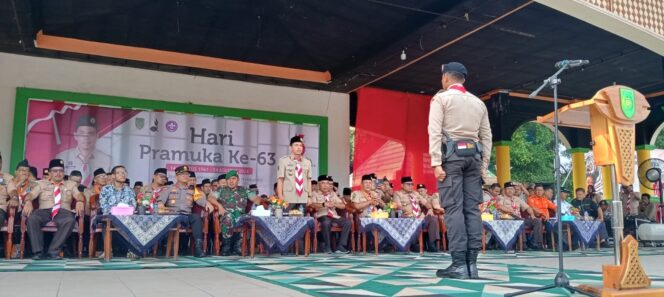 
					Kwartir Cabang 0402 Gerakan Pramuka Inhil Memperingati Hari Pramuka ke 63