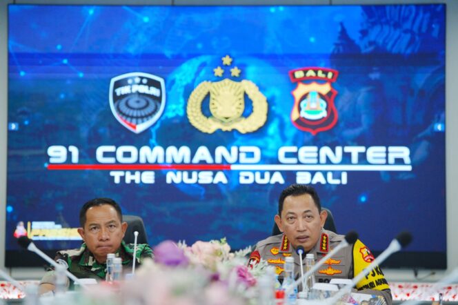 
					Kapolri : TNI-Polri Bersinergi Jamin Keamanan KTT IAF di Bali 