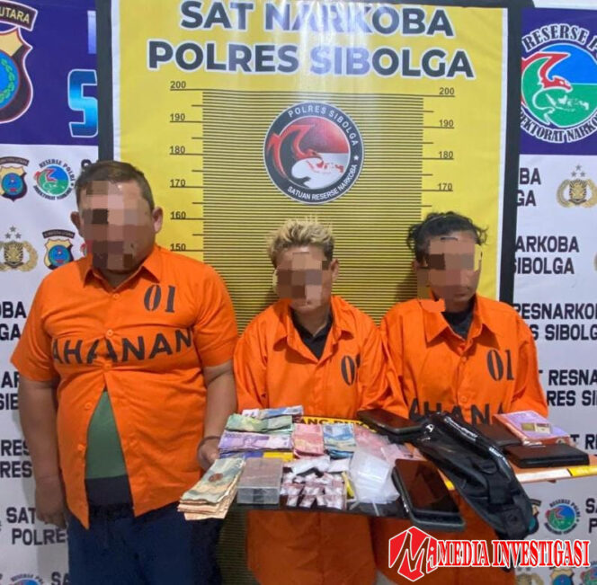 
					Tersangka penyalahgunaan narkoba. (dok.Humas Polres Sibolga)