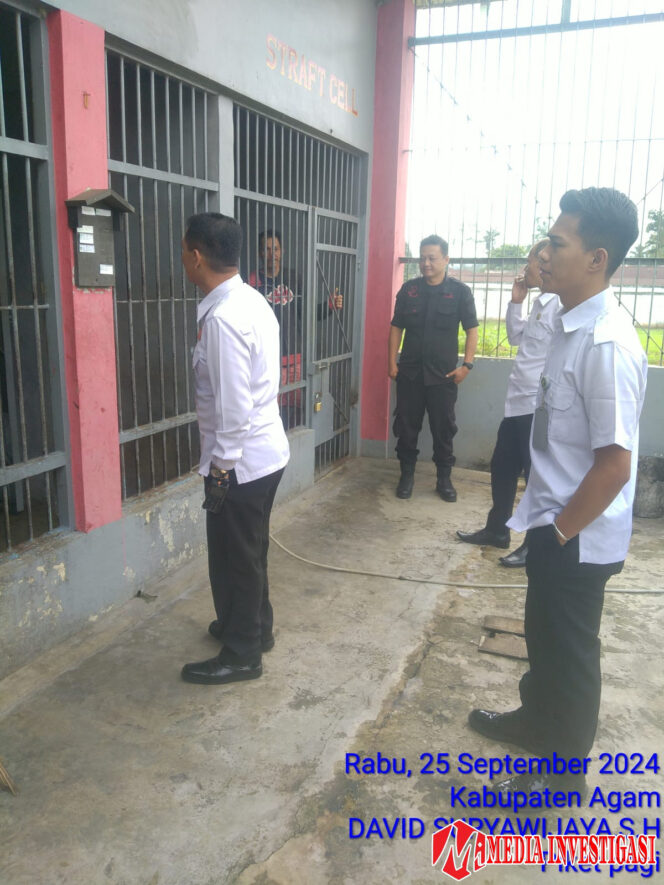
					Kegiatan rutin di lingkungan sekitaran Lapas Kelas IIA Bukittinggi.. (istimewa)
