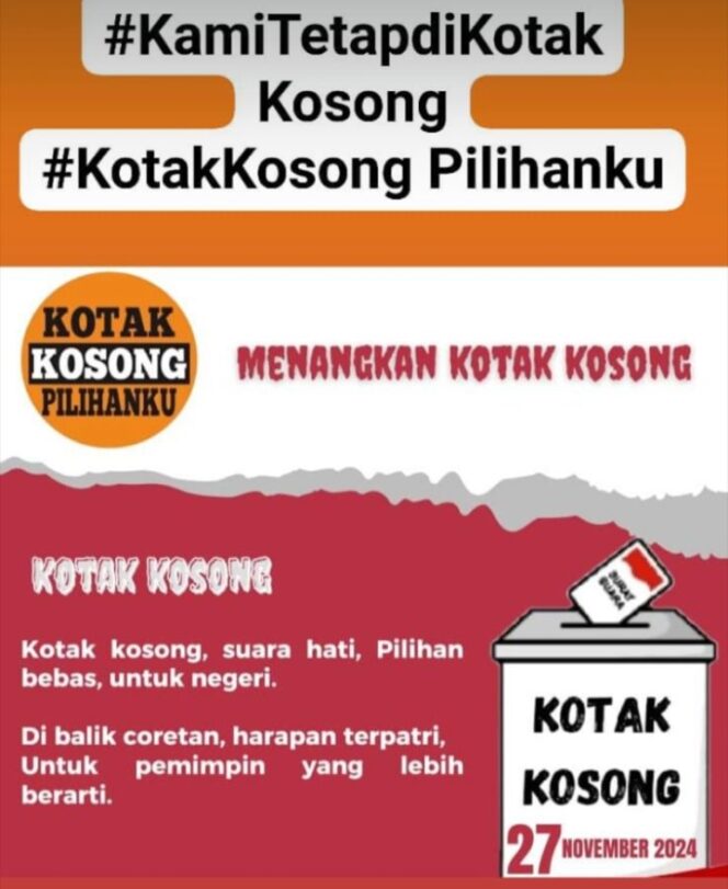 
					Keluarnya SK PKS: Calon Tunggal vs Kotak Kosong di Dharmasraya, Masyarakat Mulai Pilih Kotak Kosong