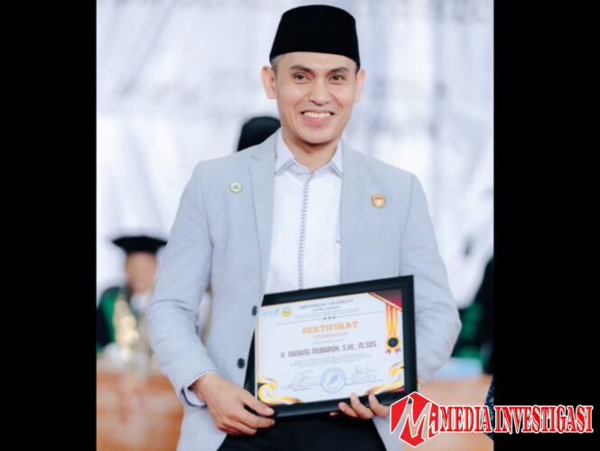 
					Ketua umum DPP BKPRMI Nanang Mubarok. (dok.istimewa)