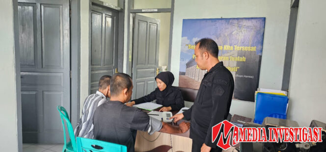 
					WBP yang Baru Masuk ke Lapas Bukittinggi Wajib Perikssa Kesehatan