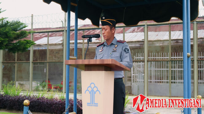 
					Kalapas Kelas II A Pematangsiantar Pimpin Upacara Hari Kesaktian Pancasila Mengusung “Bersama Pancasila Kita Wujudkan Indonesia EMAS”
