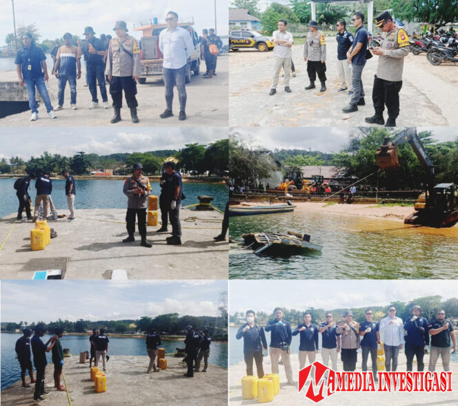 
					Tim Forensik dari Mabes Polri Telah Melakukan Giat Monitoring Di TKP Insiden Ledakan Hings Speeadboat Bela 72 Milik Calon Gubernur Maluku Utara Benny Laos