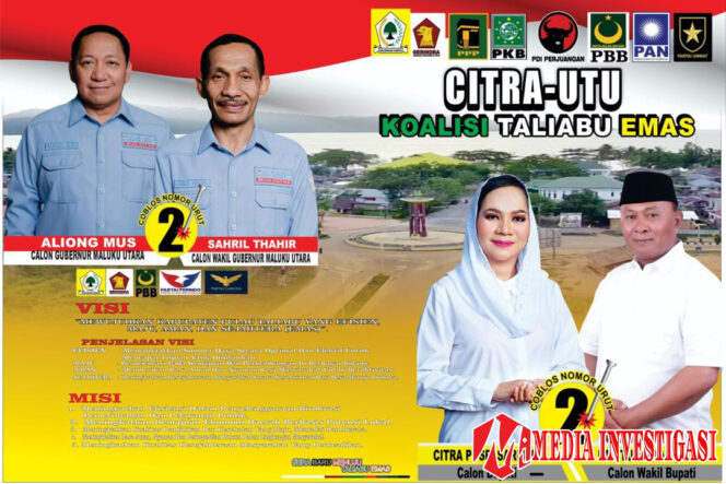 
					Paslon CPM -UTU Ajak Ribuan Masyarakat Kabupaten Pulau Taliabu Meriahkan Kampanye Akbar Besok Di Lapangan Bobong 