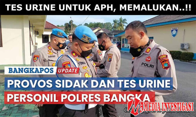 
					Tes Urine bagi Aparat Penegak Hukum, Pantaskah?