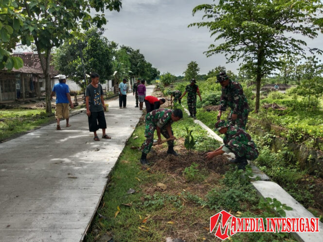 
					Babinsa Tanam Pohon Mangga dan Nangka, Cegah Erosi dan Tingkatkan Ketahanan Pangan   