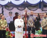 Saling Bahu Membahu Membangun Kabupaten Nias Utara Bupati Amizaro Waruwu Pada Perayaan Natal Dan Syukuran Tahun Baru Pemkab Nias Utara 2025