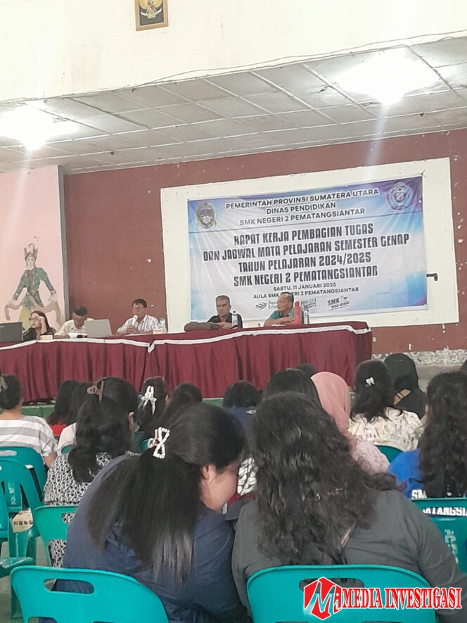 
					SMK Negeri 2 Pematang Siantar Gelar Rapat Kerja Refleksi Dan Rencana Aksi Tahun 2025   
