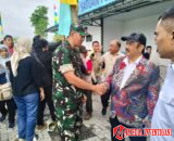Dandim Boyolali Dampingi Kunjungan Kerja Menteri PPN/Bappenas RI di Dapur Sehat Ngemplak