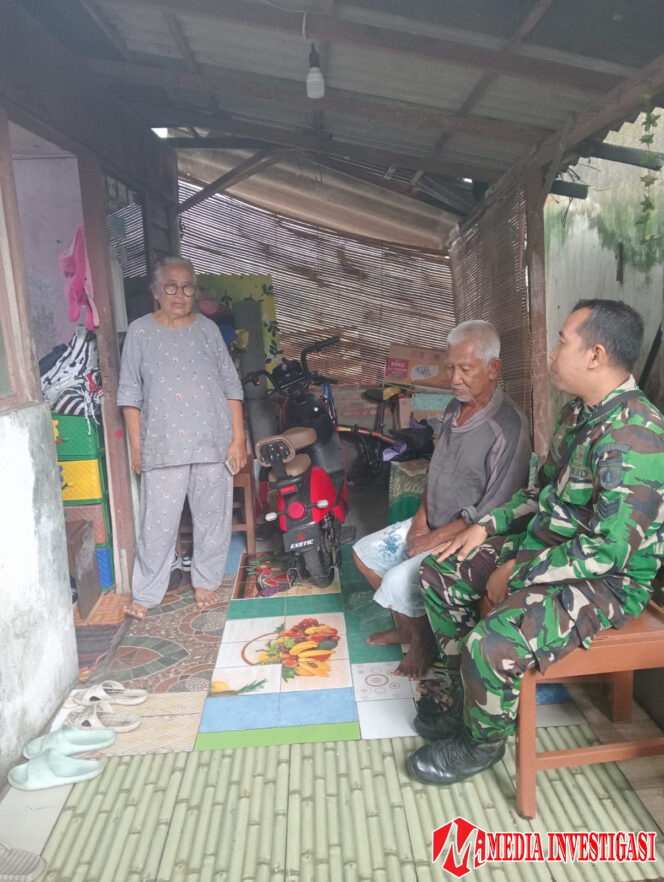 
					Merajut Benang Persaudaraan, Babinsa Jayengan Datangi Warga RT 02/03