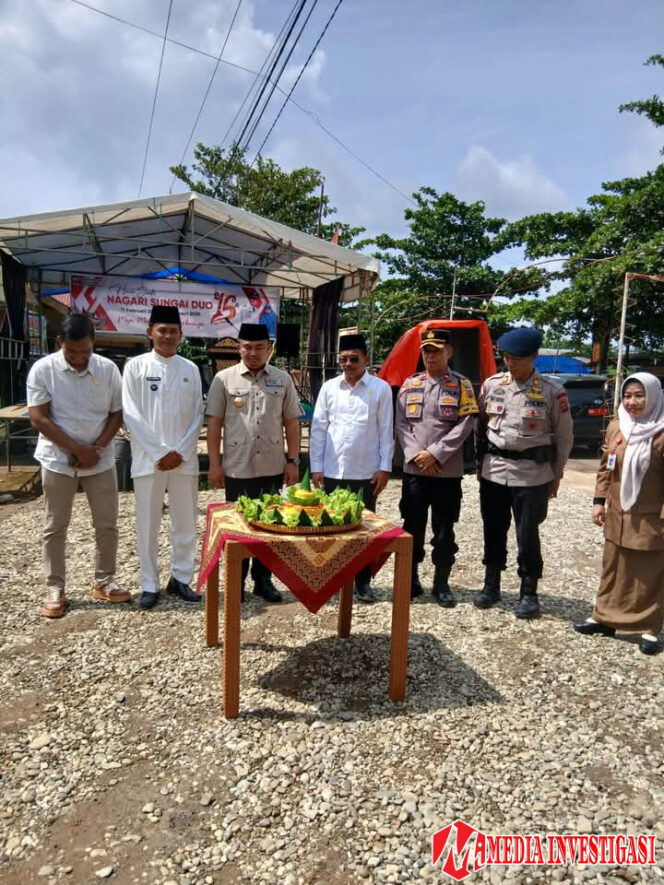 
					Wakil Ketua DPRD Sujito Dampingi Bupati Dharmasraya di Peresmian Kantor Wali Nagari Sungai Duo