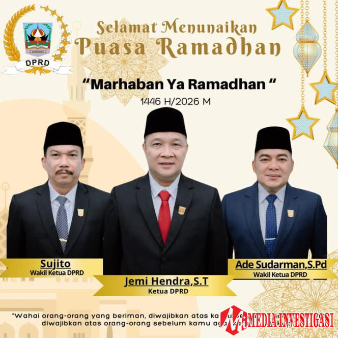 
					Ketua DPRD Dharmasraya: Jaga Kesehatan dan Khusyuk Beribadah di Bulan Suci Ramadhan