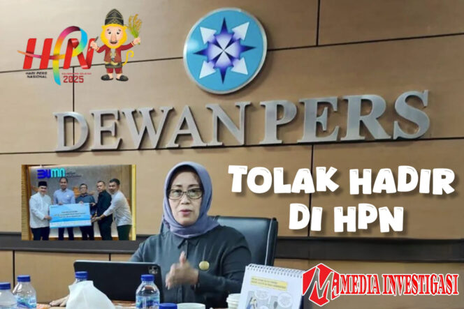 
					Dewan Pers Tolak Hadir di HPN, PWI Dituding Tak Sah, Anggaran APBD Tetap Terkuras