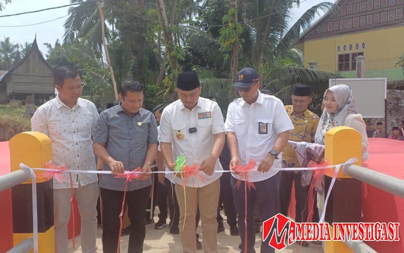 Sutan Riki Soroti Pembangunan Jembatan Gantung Terpanjang di Sumbar: Kado Perpisahan Terindah untuk Siguntur