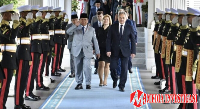 
					Kunjungan Penuh Keakraban Sergei Shoigu kepada Presiden Prabowo menjadi Sinyal Kerja Sama Indonesia-Rusia