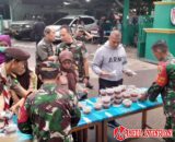 Pembagian Takjil Bentuk Silahkan Antar Masyarakat dan Koramil 