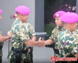 Danpasmar 1 Ikuti Prosesi Sertijab Pejabat di Lingkungan Mako Kormar